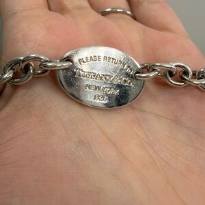 Tiffany & Co. Classic Silver Chain Bracelet